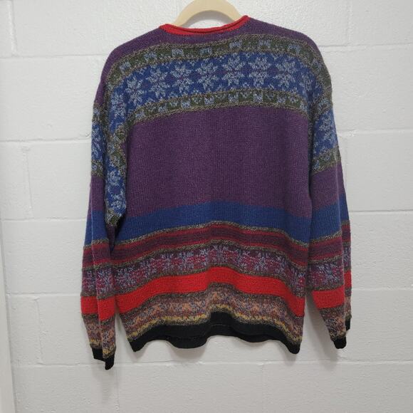 Rare Shetland Wool Fair Isle Sweater - Picture 2 of 9